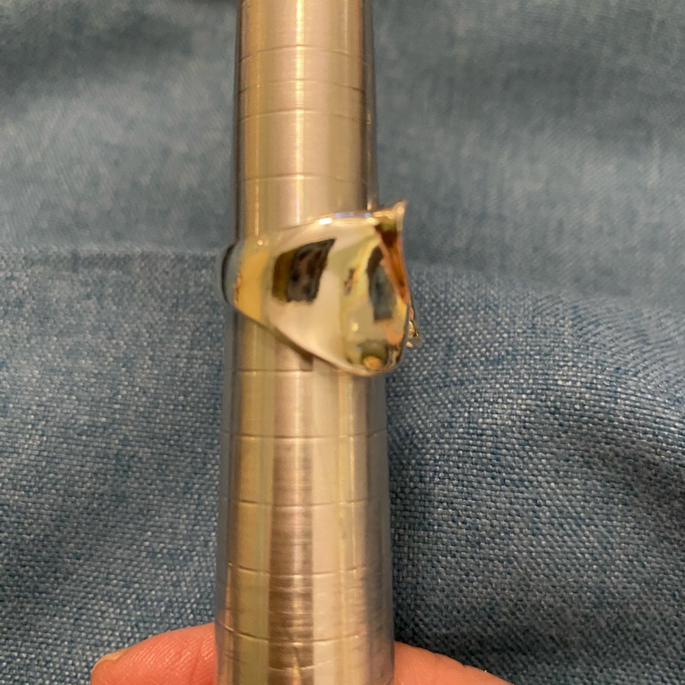 925 Silver Wave Ring - image 3